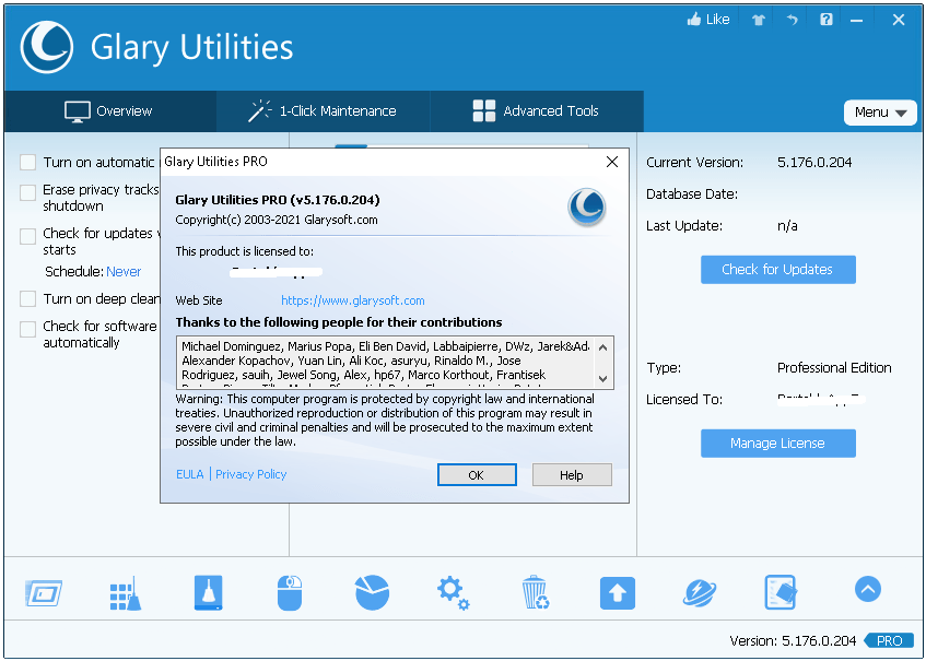 Glary utilities на русском